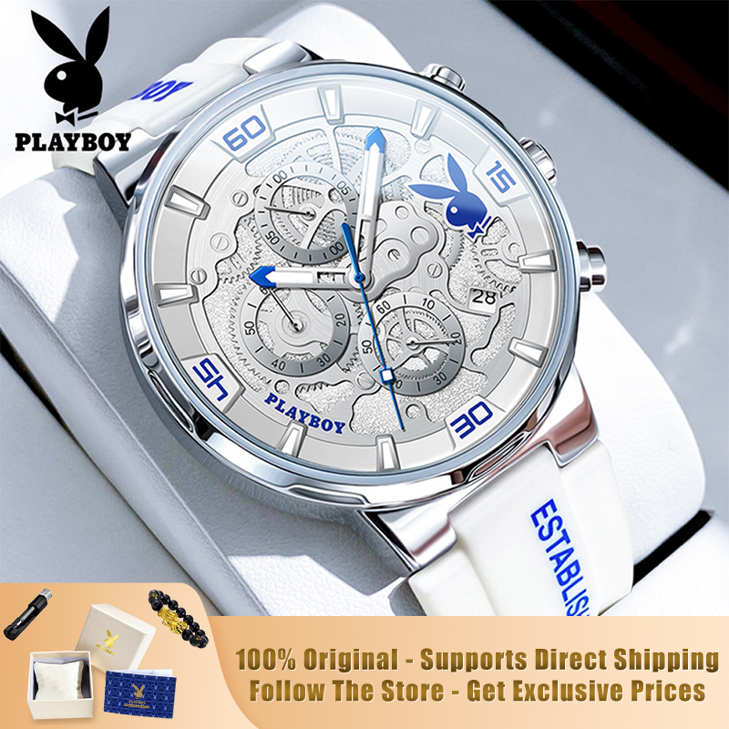 Luxury Quartz Watch Brands - PLAYBOY 3063 Brand original authentic watches