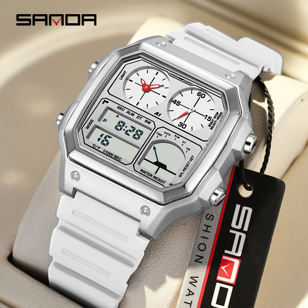 Fashion SANDA 6257 Popular Men – обзор и цена Luxury Watch Shop