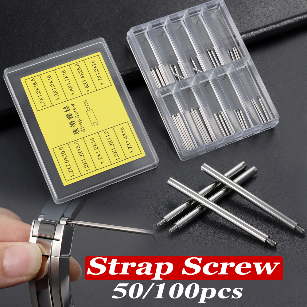 50pcs 100pcs Metal Screws Rod  – обзор и цена Luxury Watch Expensive