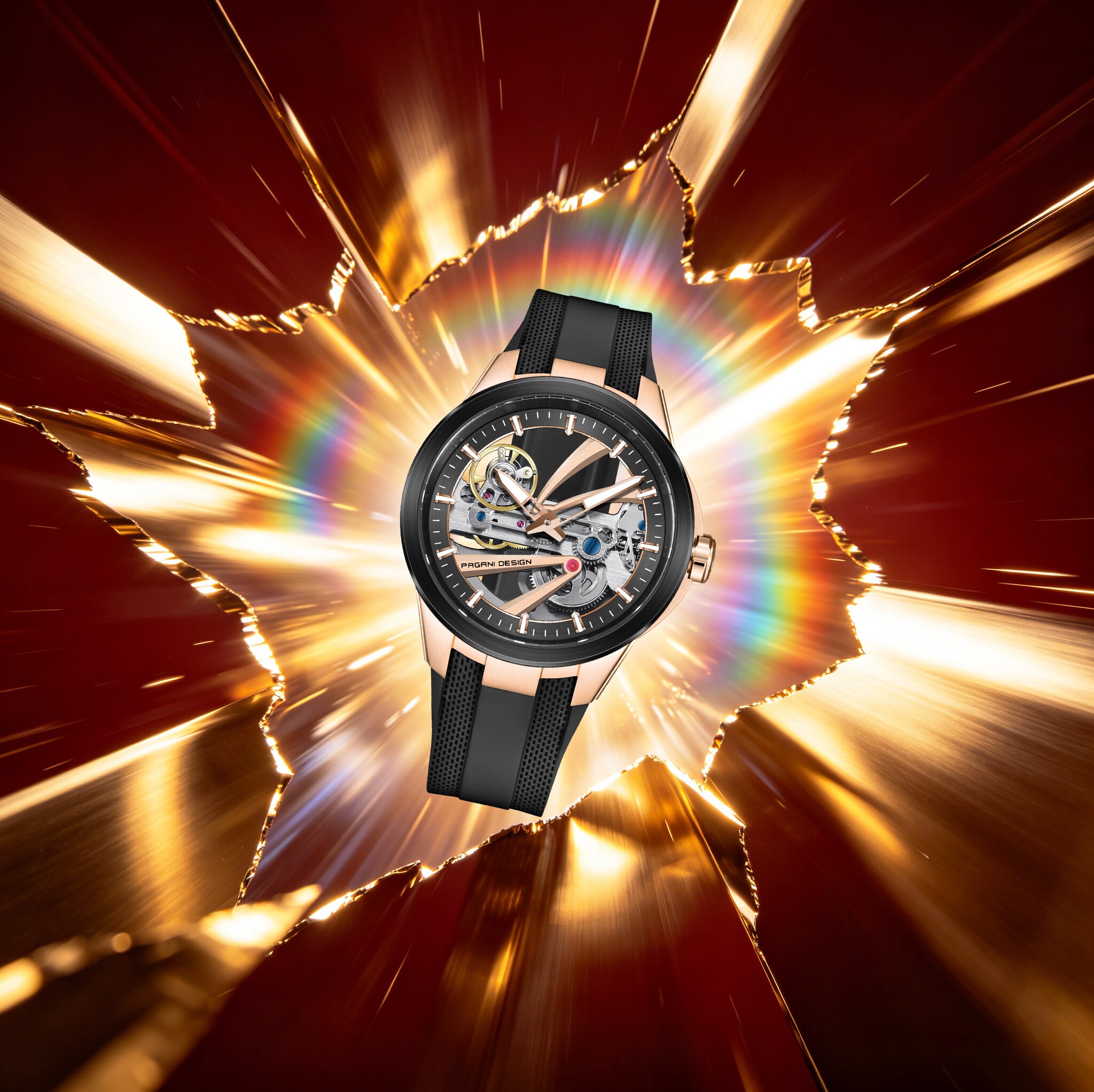 PAGANI DESIGN Extraordinary De – обзор и цена Luxury Watch All Black