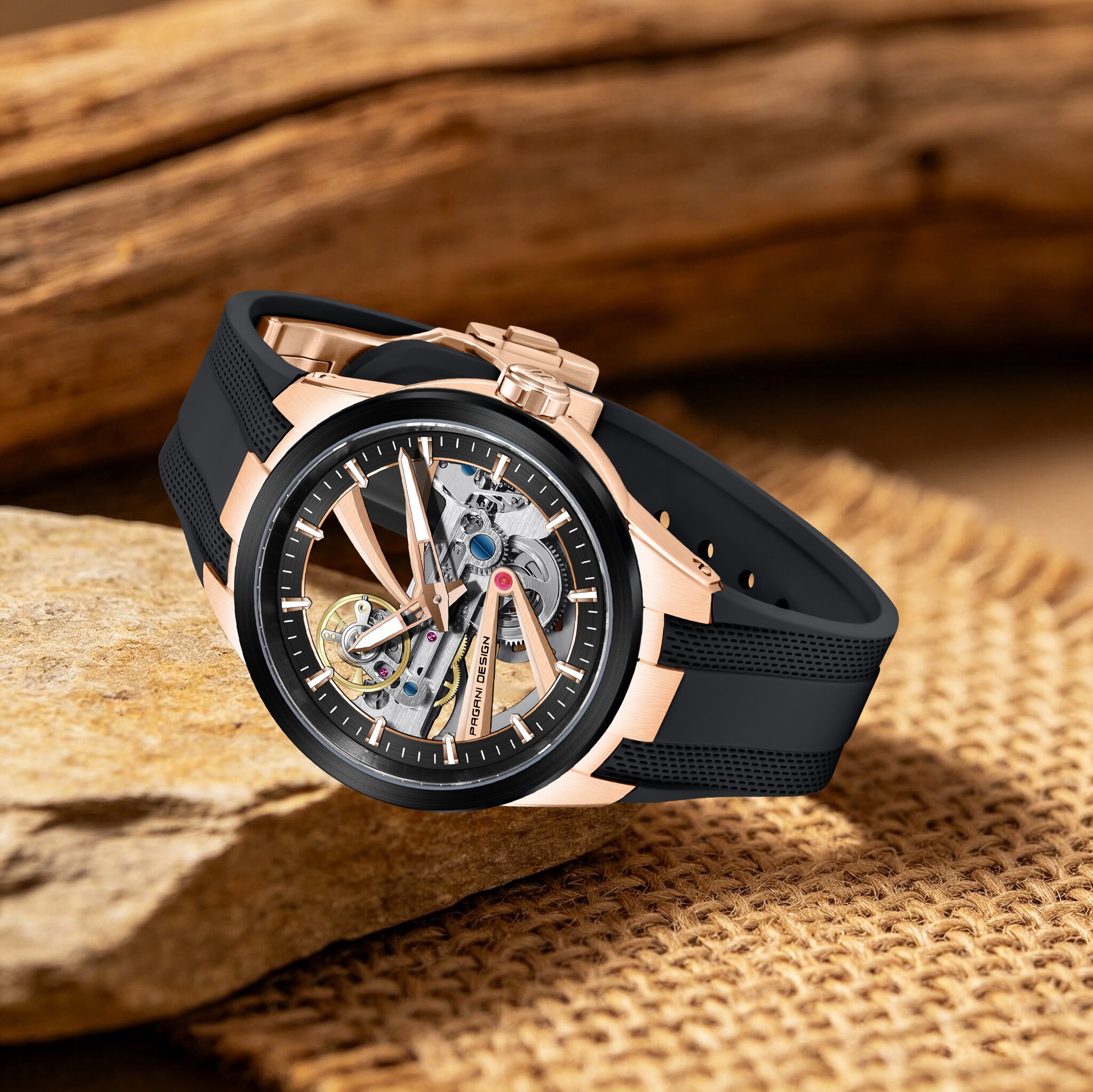 PAGANI DESIGN Extraordinary De – обзор и цена Luxury Watch All Black