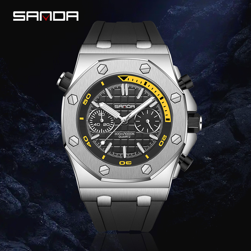 SANDA 7027 Fashion Luxury Men' – обзор и цена Luxury Watch Shop