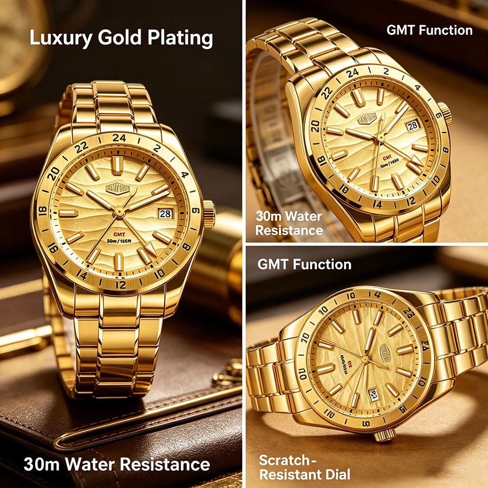 Quality Original GMT Men Clock – обзор и цена Luxury Watch Packaging Box