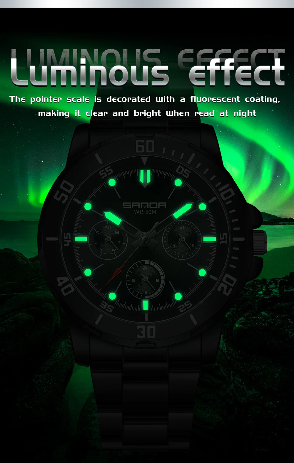SANDA 3265 3266 Men's Electron – обзор и цена Luxury Watch Shop