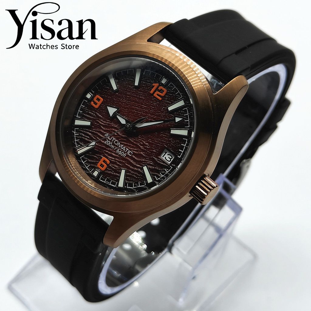 36mm 39mm NH35 automatic movem – обзор и цена Luxury Watch Black