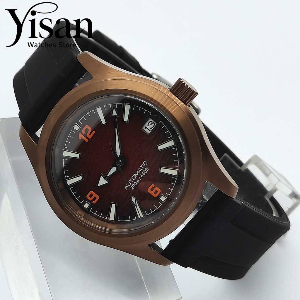 36mm 39mm NH35 automatic movem – обзор и цена Luxury Watch Black