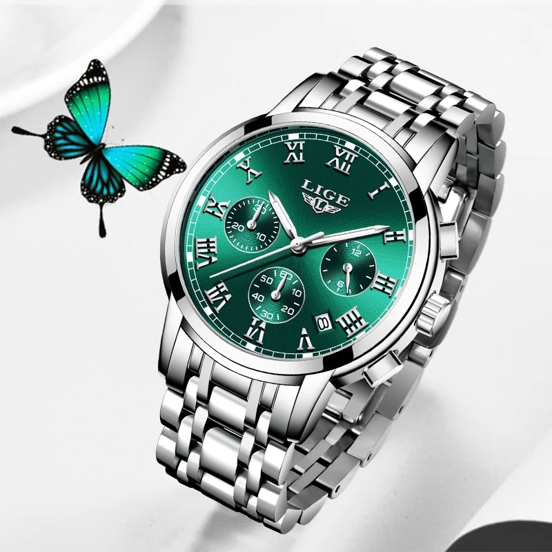 LIGE 2024 New Fashion Women Wa – обзор и цена Luxury Watch For Girls