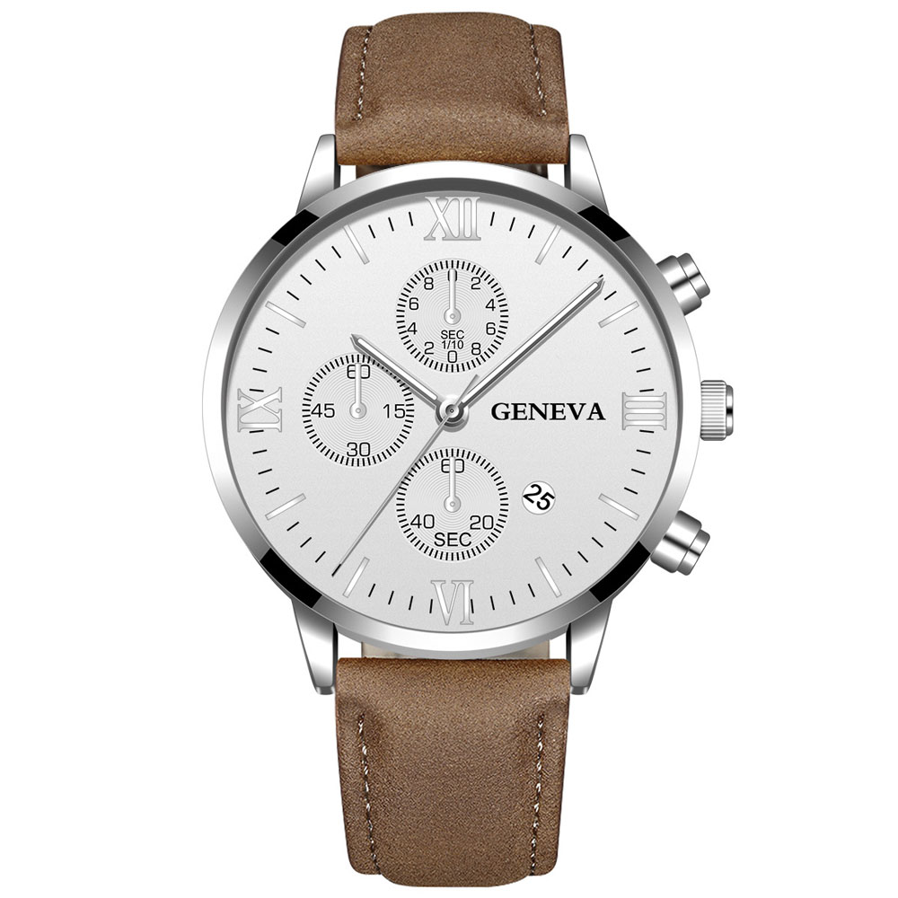 Geneva Fashion  Men Date Alloy – обзор и цена Luxury Watch Packaging Box