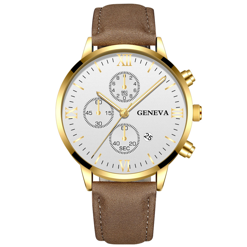 Geneva Fashion  Men Date Alloy – обзор и цена Luxury Watch Packaging Box