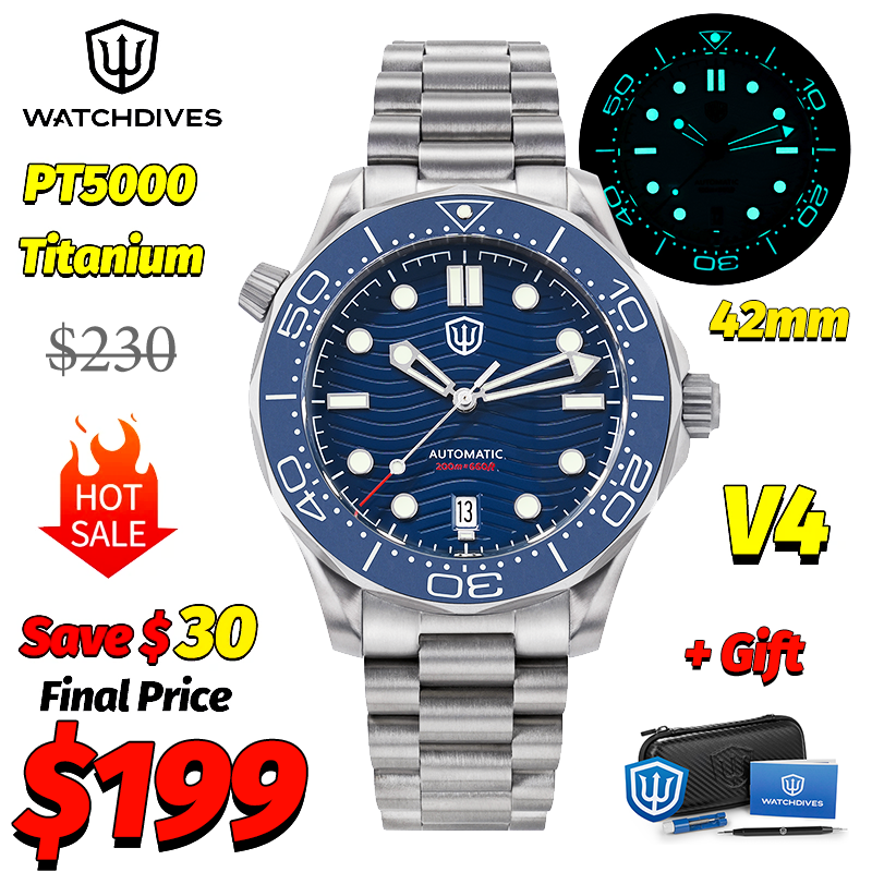 Watchdives WD007 V4 007 NTTD M – обзор и цена Luxury Watch And Bracelet