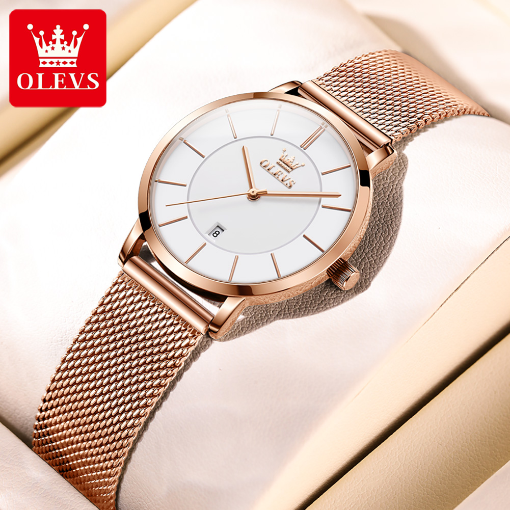 OLEVS Woman Watch 5869 Elegant – обзор и цена Luxury Watch Logos