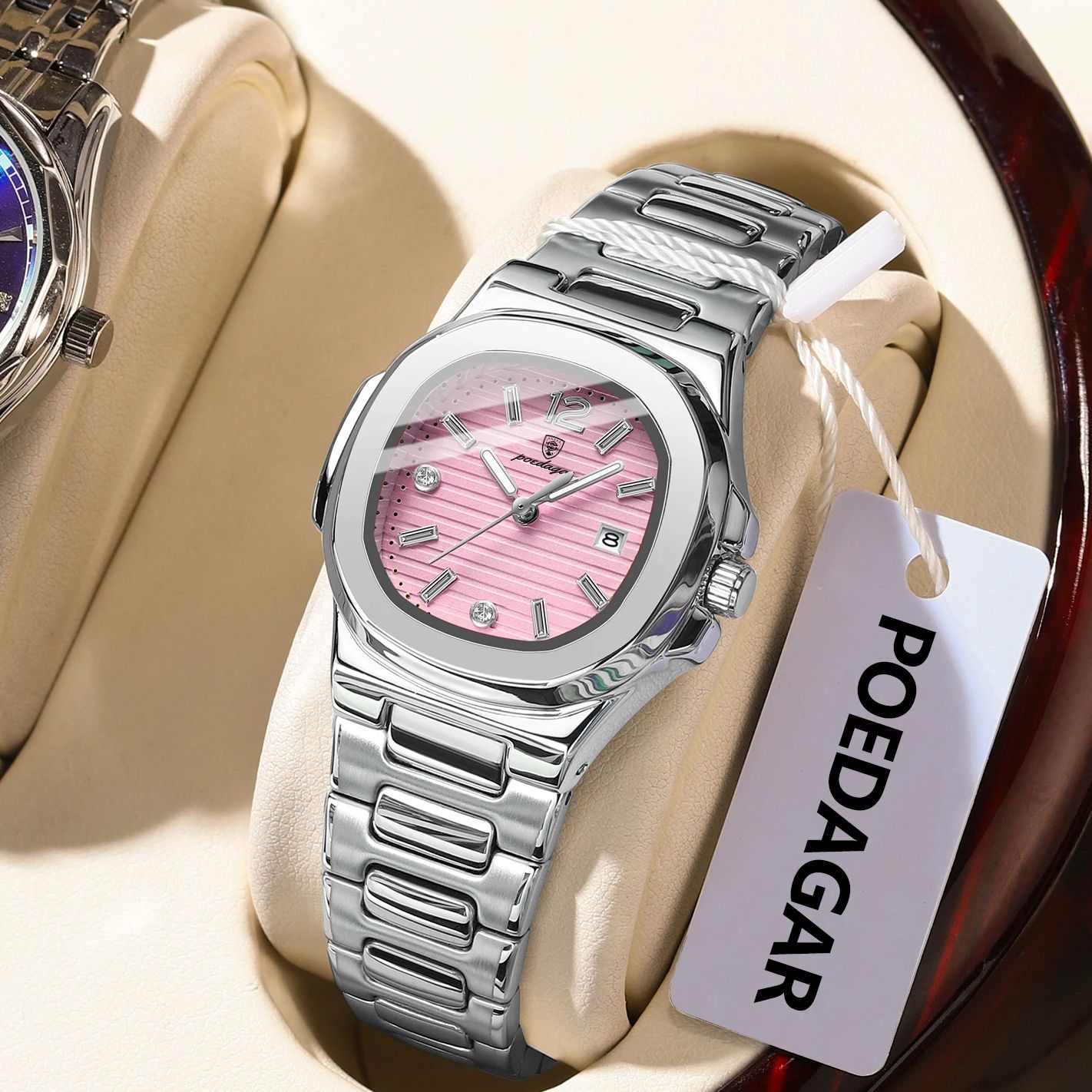POEDAGAR Square Fashion Woman  – обзор и цена Luxury Watch For Girls