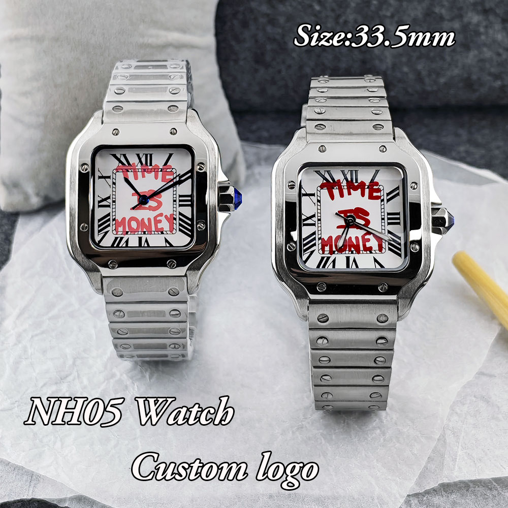 New NH05 Square Watch Time is  – обзор и цена Luxury Watch Logos