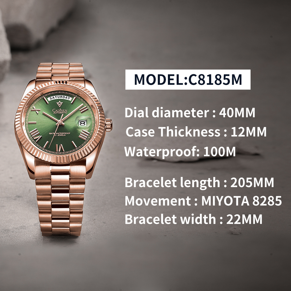 CADISEN New Week Calendar Type – обзор и цена Luxury Watch Expensive