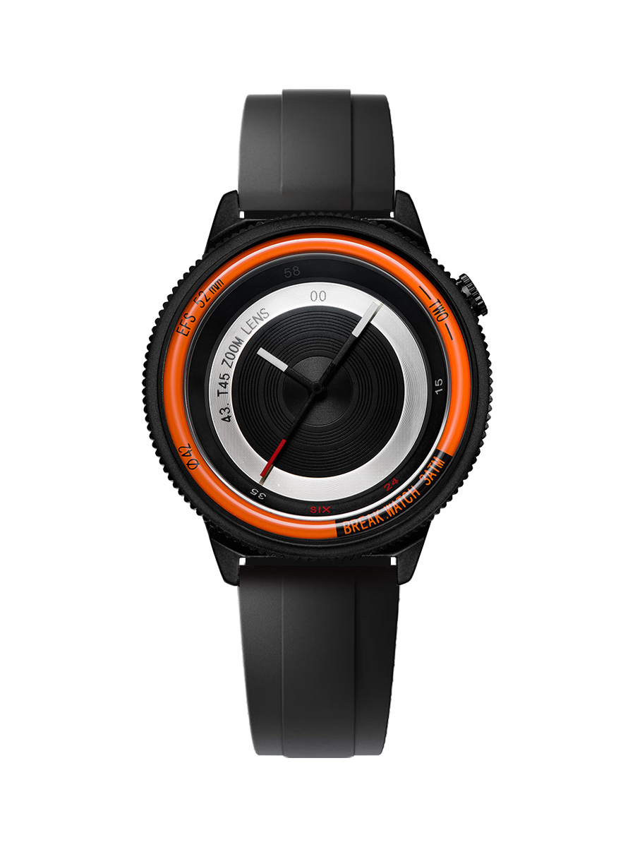 BREAK Black Camera Series Men  – обзор и цена Luxury Watch All Black