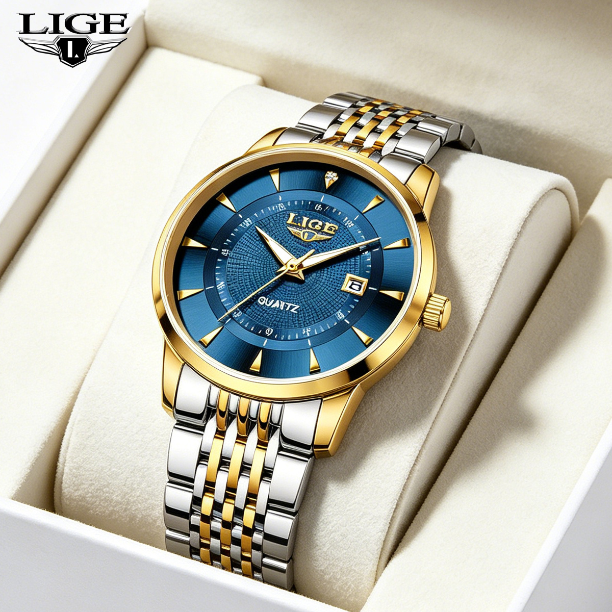 LIGE New 2026 Luxury Man Watch – обзор и цена Luxury Watch And Bracelet