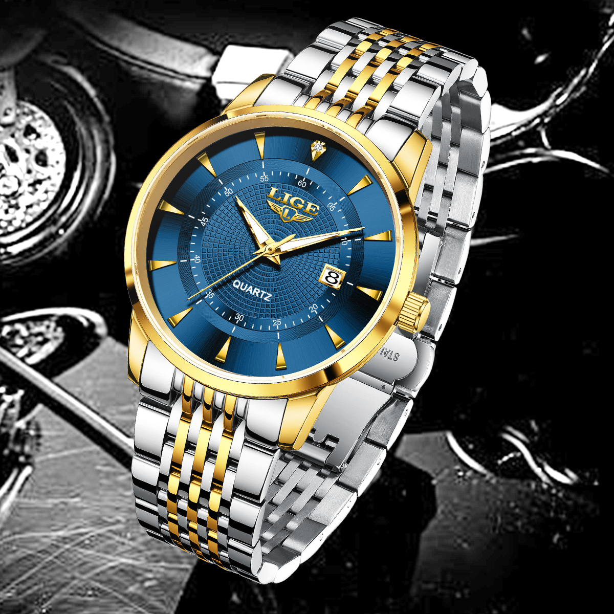 LIGE New 2026 Luxury Man Watch – обзор и цена Luxury Watch And Bracelet