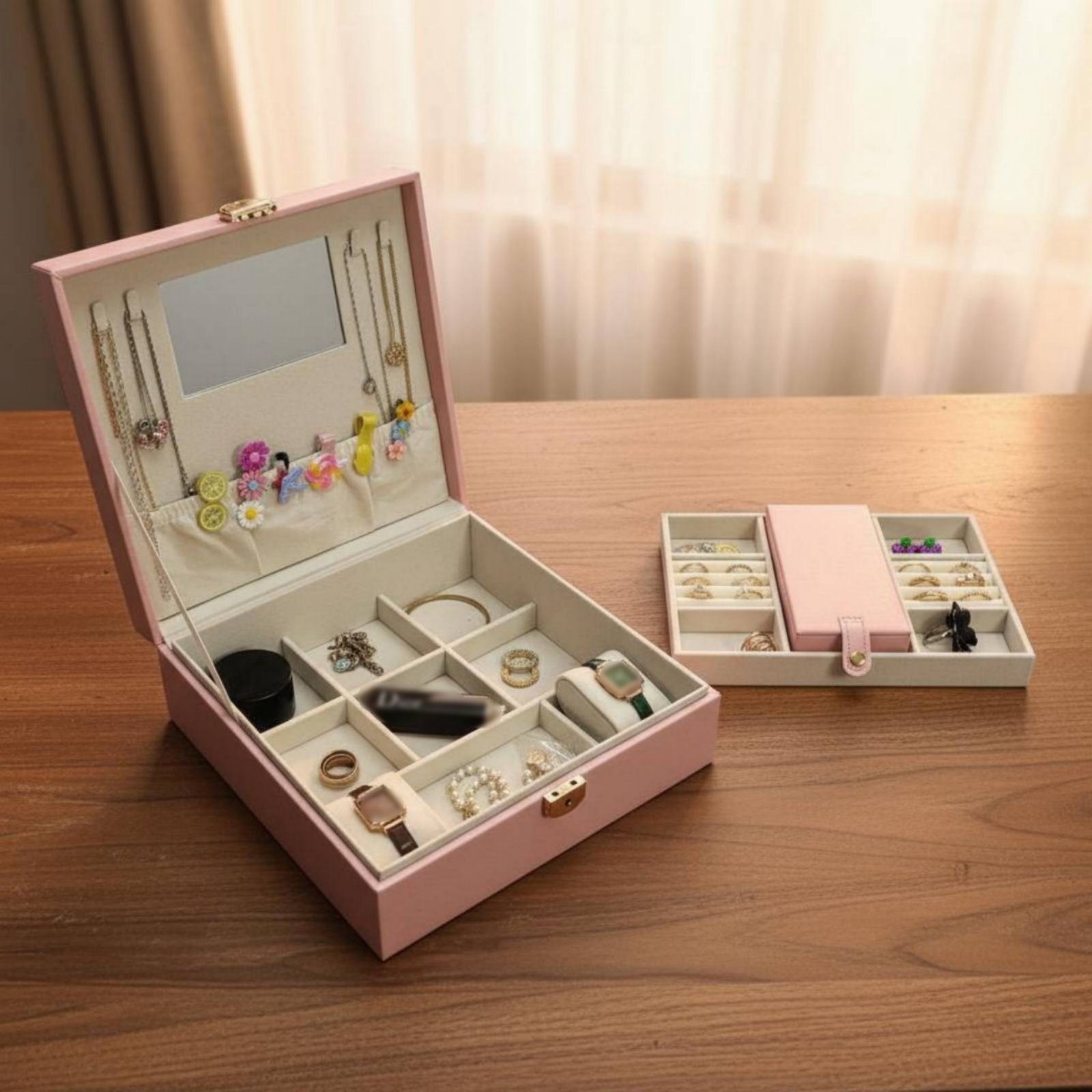 Multi-Tier Jewelry Box Soft Lu – обзор и цена Luxury Watch Tier