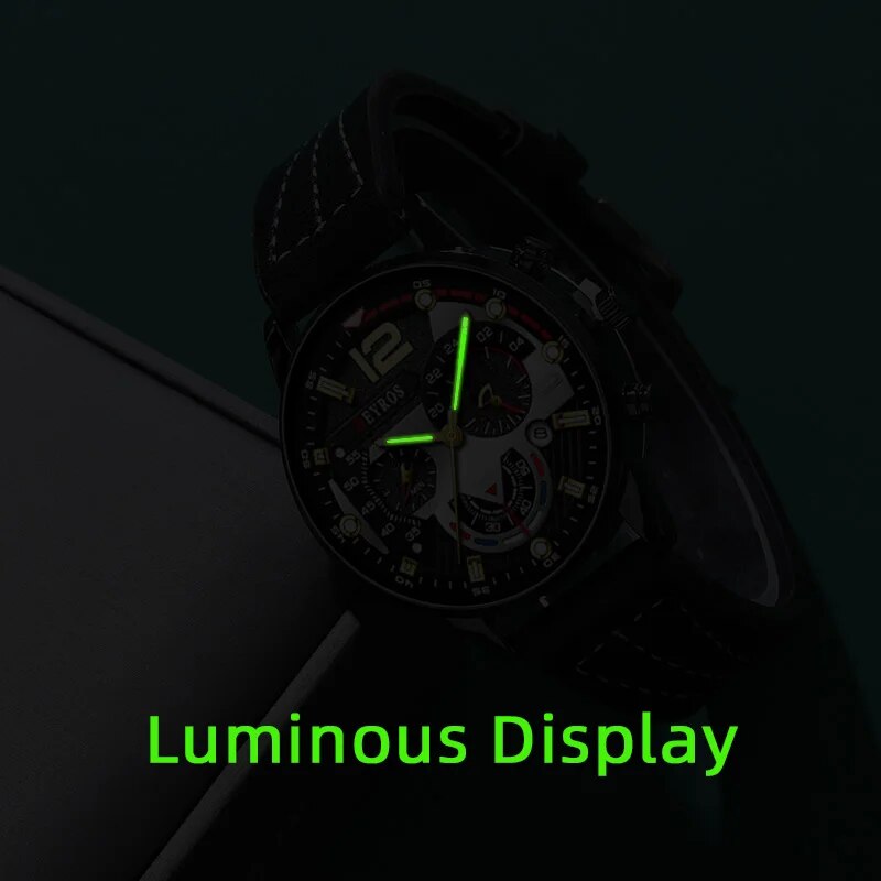 3PCS Set Fashion Mens Watches  – обзор и цена Luxury Watch All Black