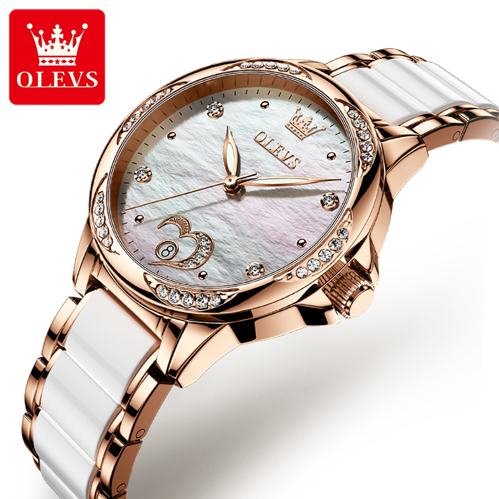 OLEVS Elegant Fashion Women's  – обзор и цена Luxury Watch Logos