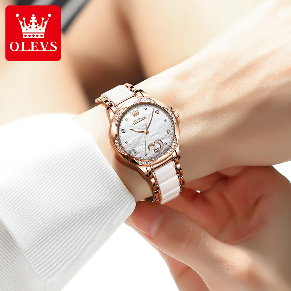 OLEVS Elegant Fashion Women's  – обзор и цена Luxury Watch Logos