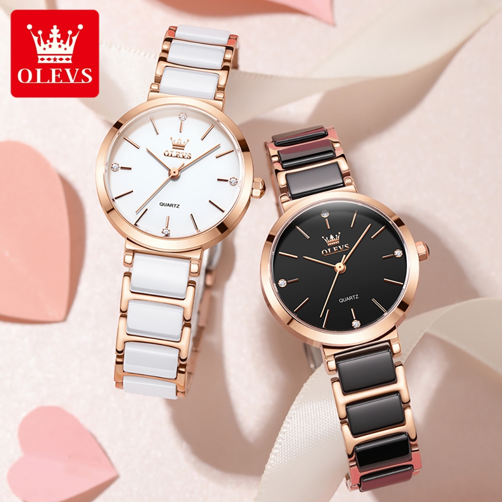 OLEVS Women Watch 5877 Luxury  – обзор и цена Luxury Watch And Bracelet
