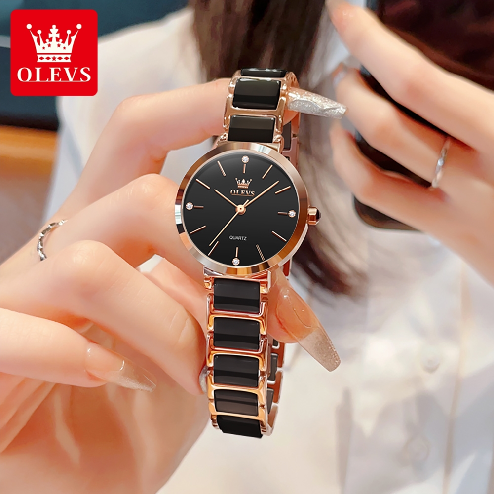 OLEVS Women Watch 5877 Luxury  – обзор и цена Luxury Watch And Bracelet