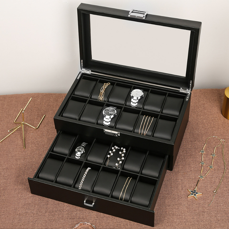 Luxury Watch Box Organizer Bla – обзор и цена Luxury Watch Packaging Box
