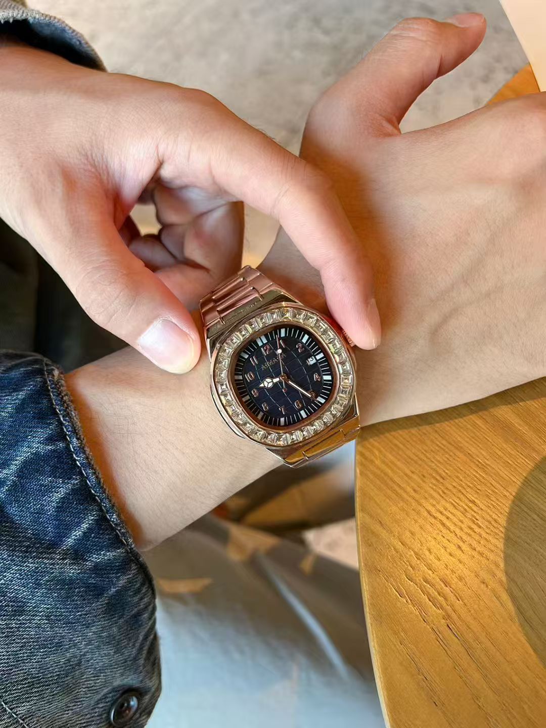 full diamond watch ring for ma – обзор и цена Luxury Watch In Dubai