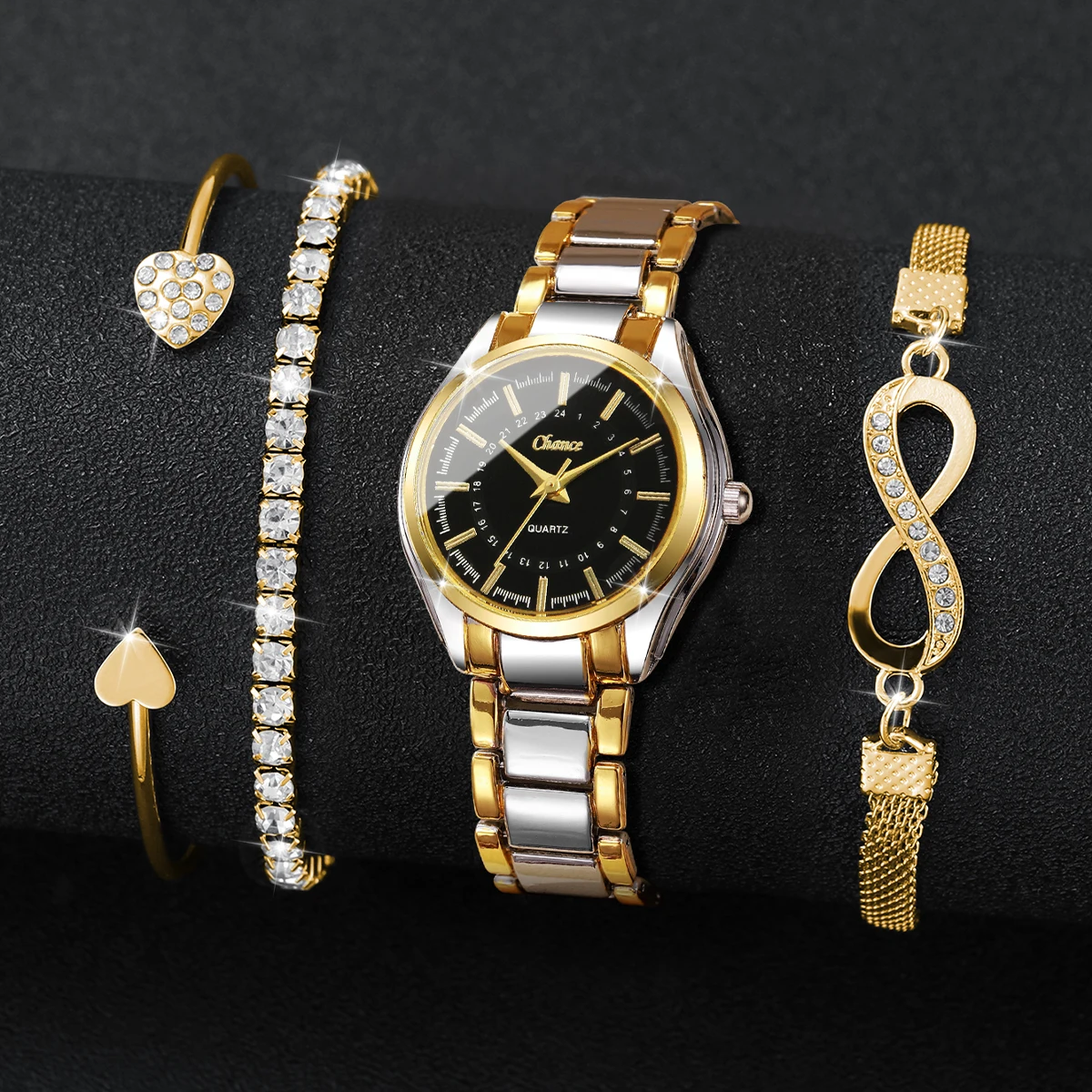 4PCS Elegant Women Watches Bra – обзор и цена Luxury Watch Packaging Box