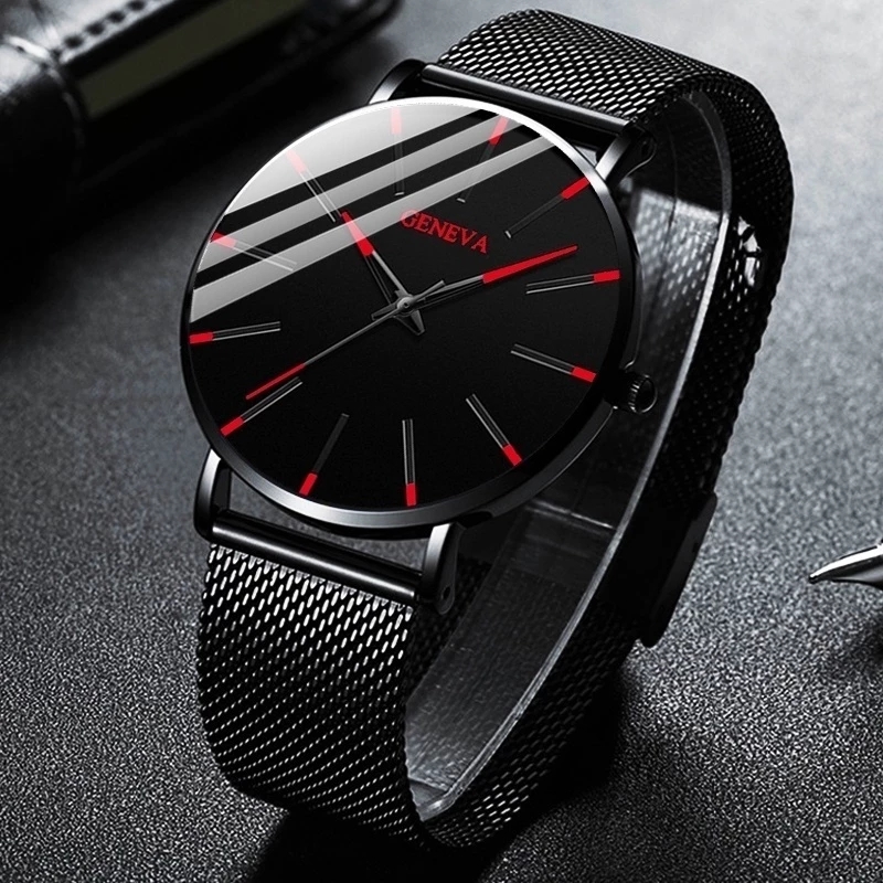 5PCS/Set Luxury Men Business W – обзор и цена Luxury Watch All Black