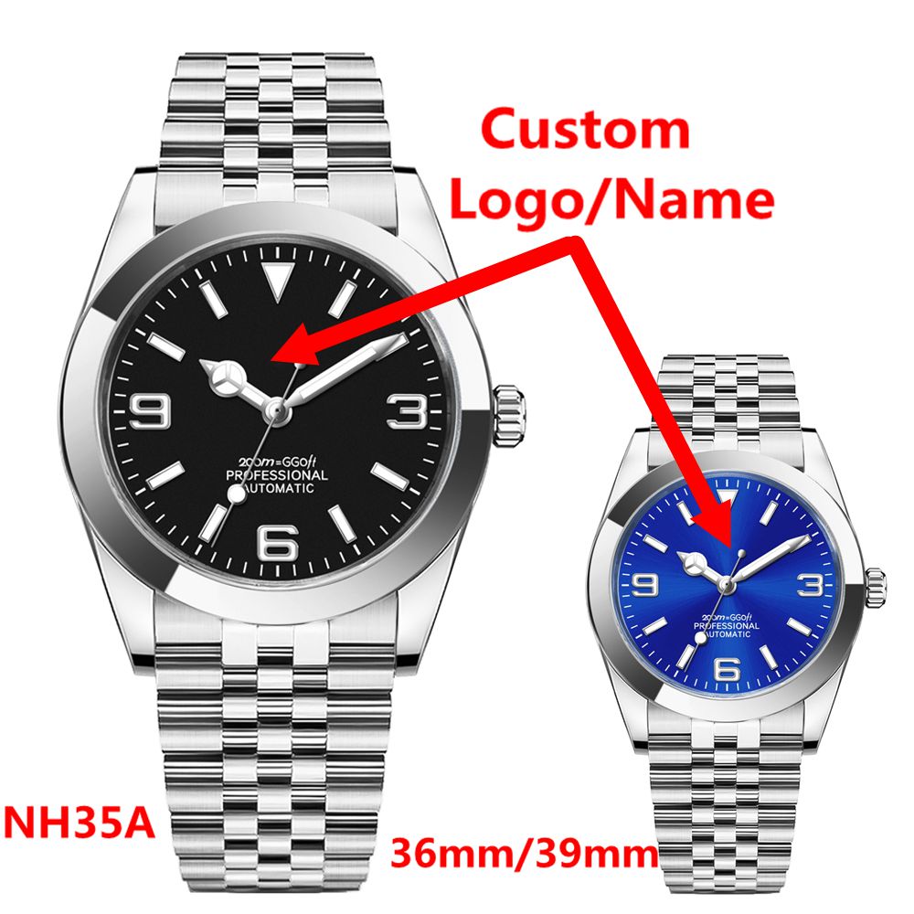 Custom Logo Luxury NH35 Watch  – обзор и цена Luxury Watch For Girls