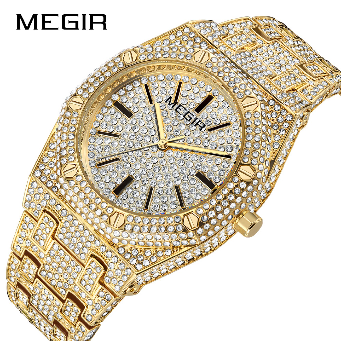 MEGIR Luxury Quartz Rhinestone – обзор и цена Luxury Quartz Watch Brands