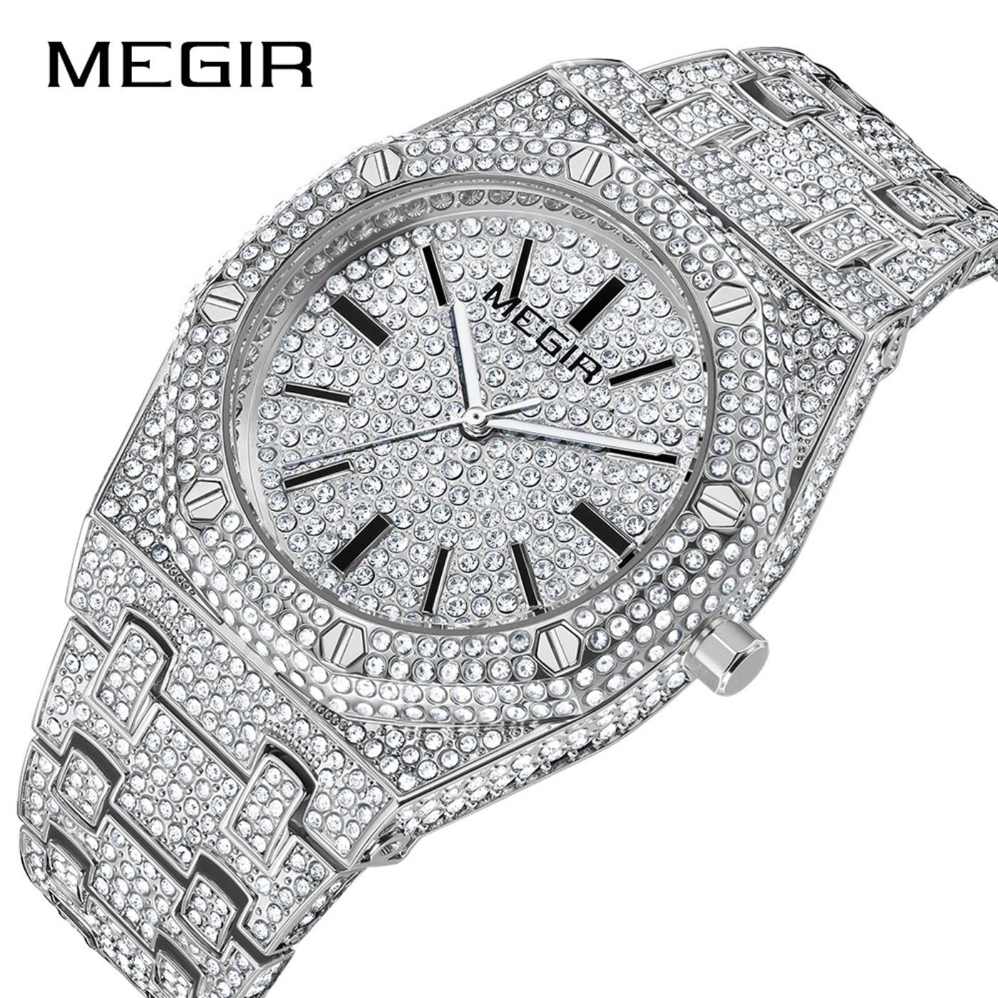 MEGIR Luxury Quartz Rhinestone – обзор и цена Luxury Quartz Watch Brands