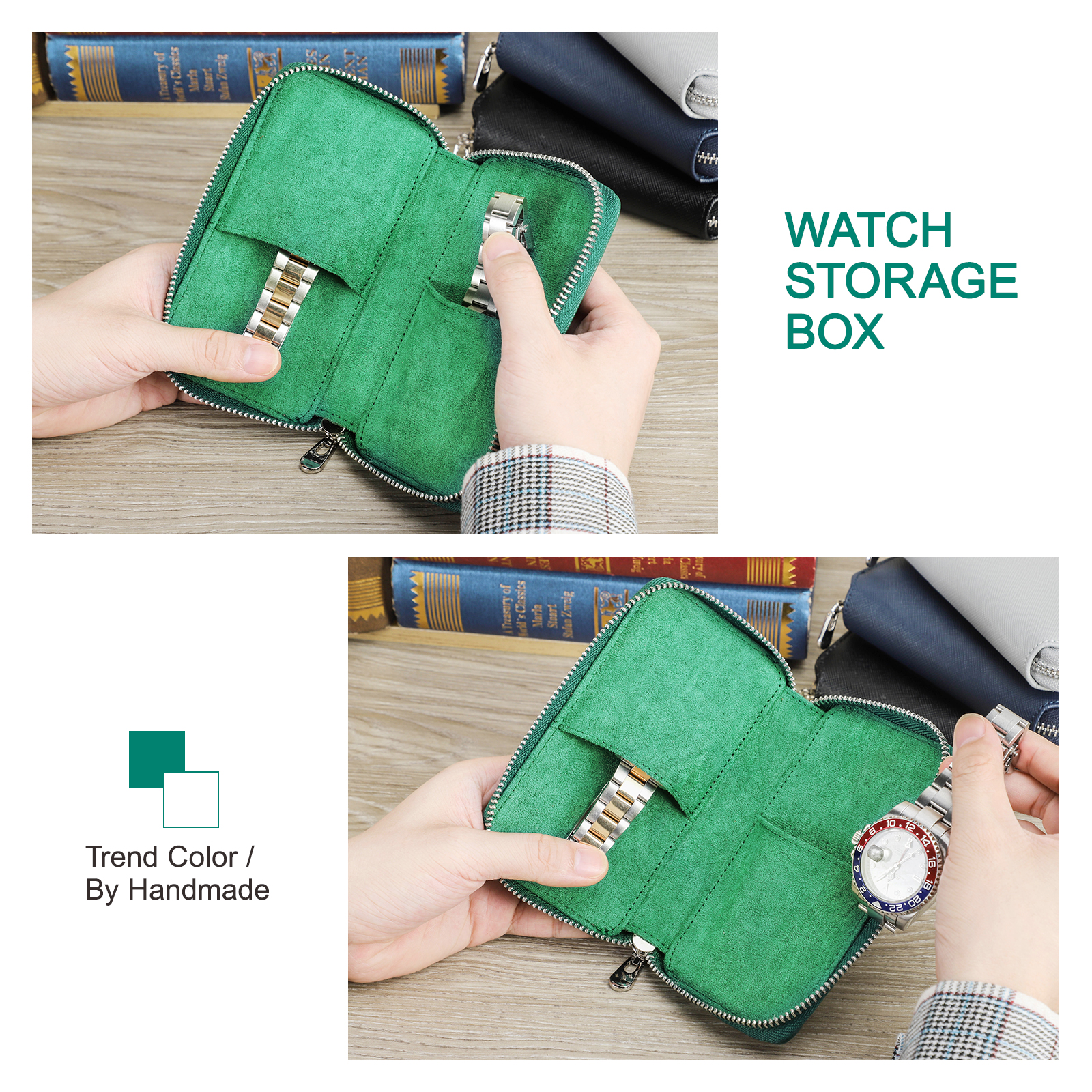 CONTACTS FAMILY Luxury Pouch w – обзор и цена Luxury Watch Packaging Box