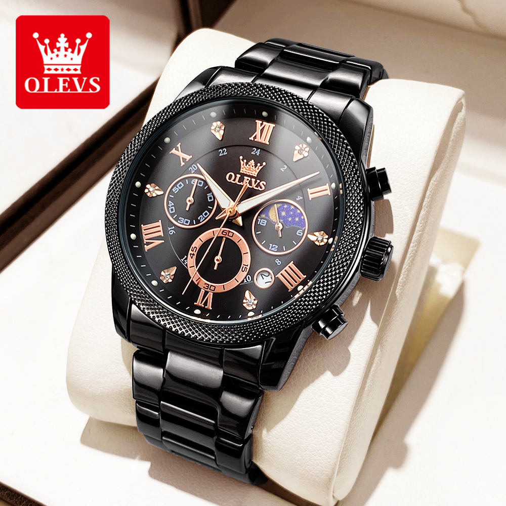 OLEVS Original Fashion Men's W – обзор и цена Luxury Quartz Watch Brands