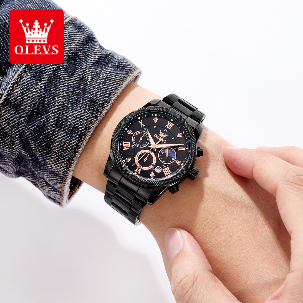 OLEVS Original Fashion Men's W – обзор и цена Luxury Quartz Watch Brands
