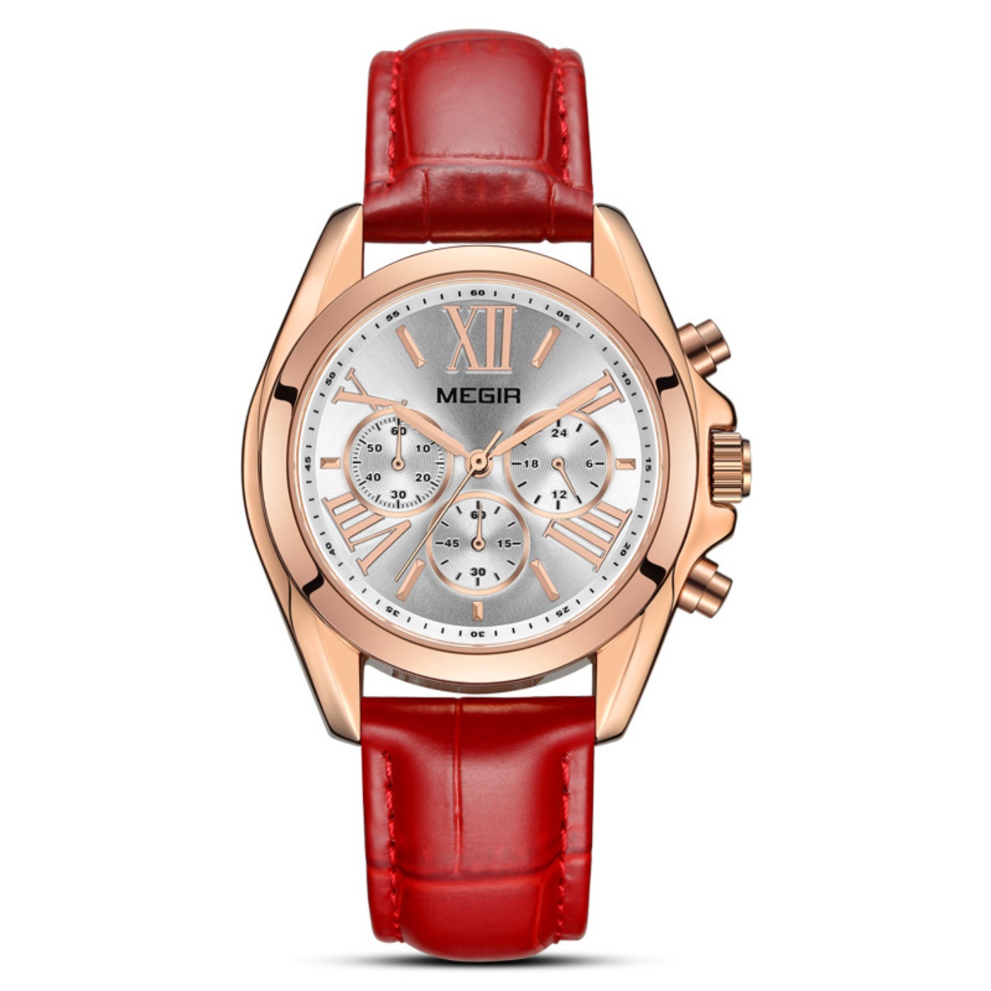 MEGIR New Luxury Leather Watch – обзор и цена Luxury Quartz Watch Brands