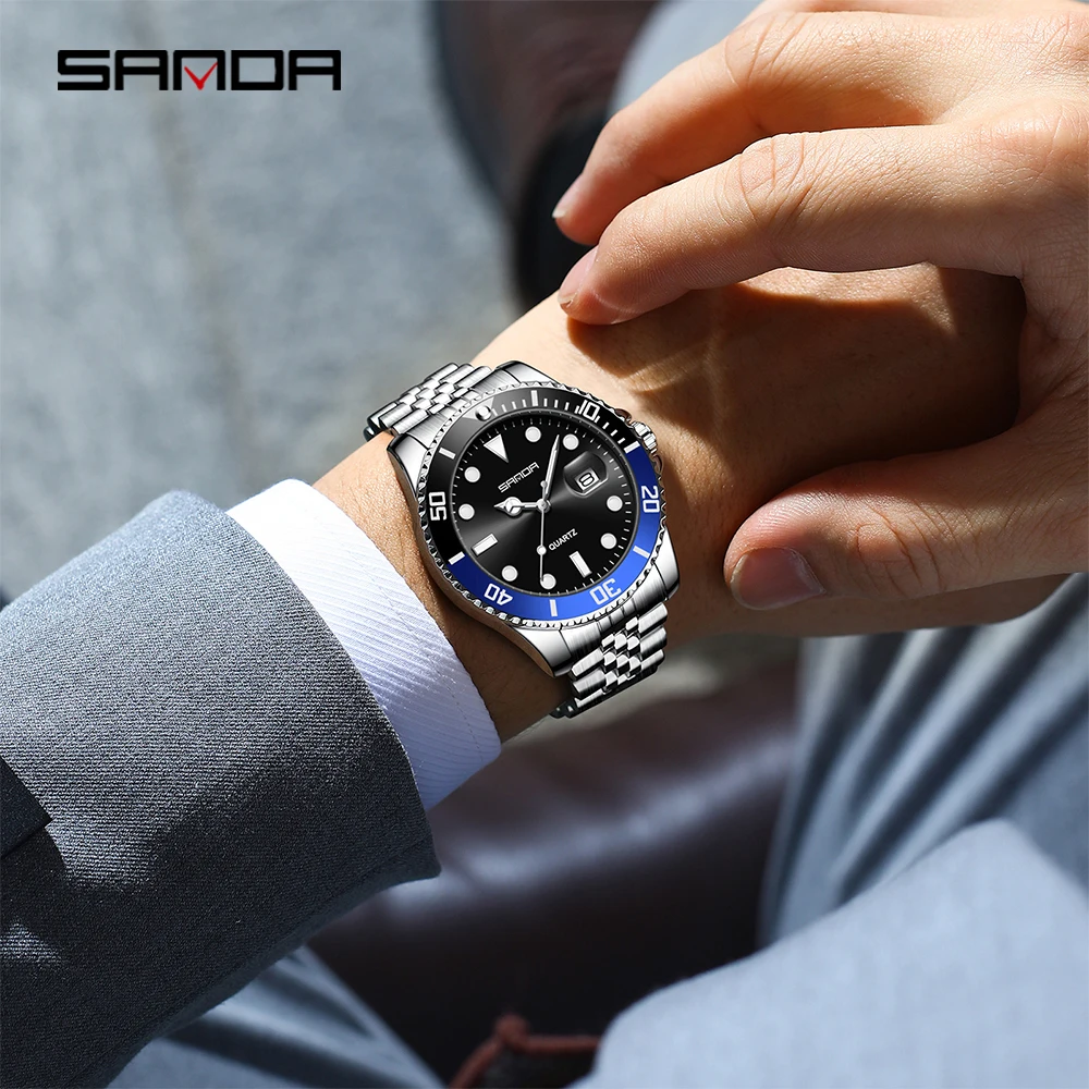 SANDA 1099 Fashion Luxury Men' – обзор и цена Luxury Watch Shop