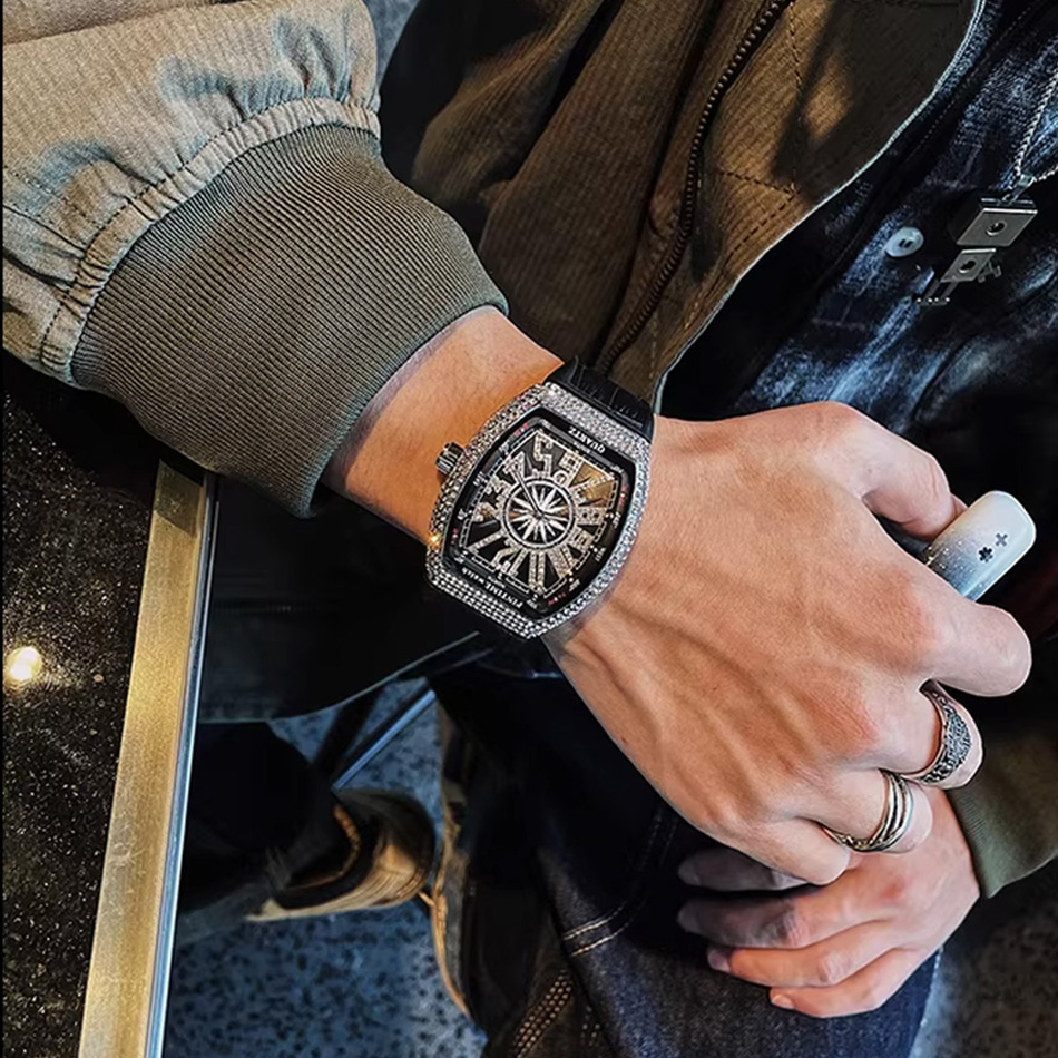 Premium Brand Luxury Diamond W – обзор и цена Luxury Watch All Black