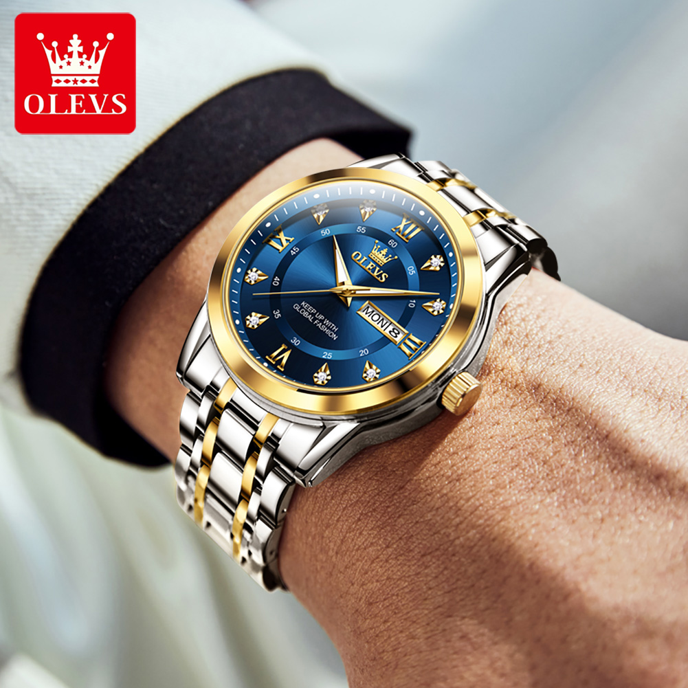 OLEVS Brand Fashion men's watc – обзор и цена Luxury Quartz Watch Brands