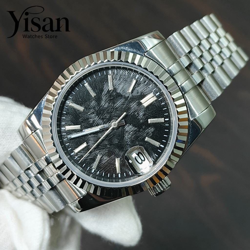 Yisan 36mm/39mm  silver case s – обзор и цена Luxury Watch Black