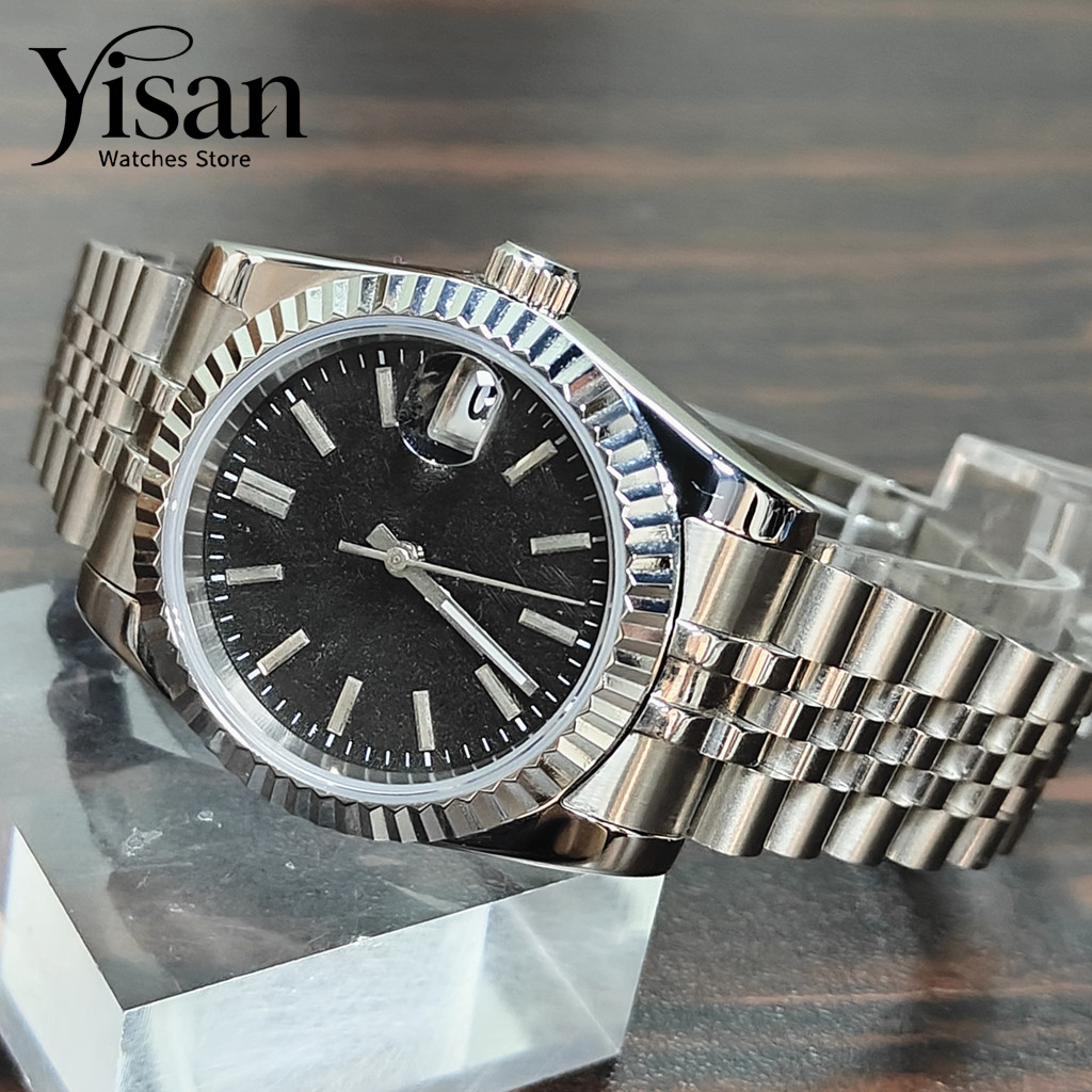 Yisan 36mm/39mm  silver case s – обзор и цена Luxury Watch Black