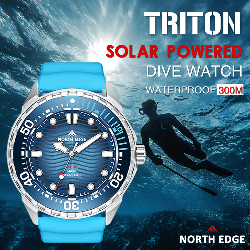 NORTH EDGE 2025 New TRITON Sol – обзор и цена Luxury Watch All Black