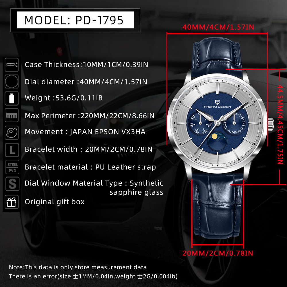 Paganidesign Luxury Quartz Sta – обзор и цена Luxury Watch Tier