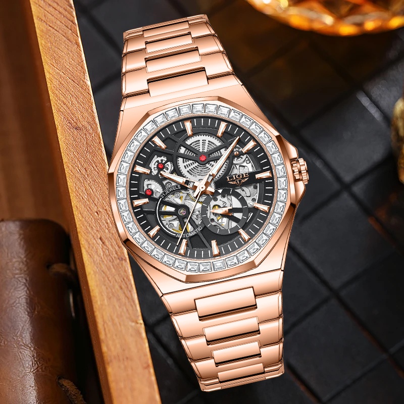 LIGE Original Design Mechanica – обзор и цена Luxury Quartz Watch Brands
