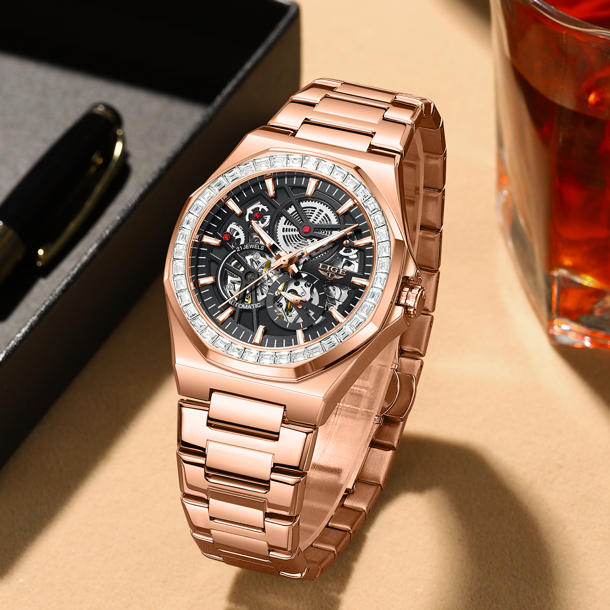 LIGE Original Design Mechanica – обзор и цена Luxury Quartz Watch Brands