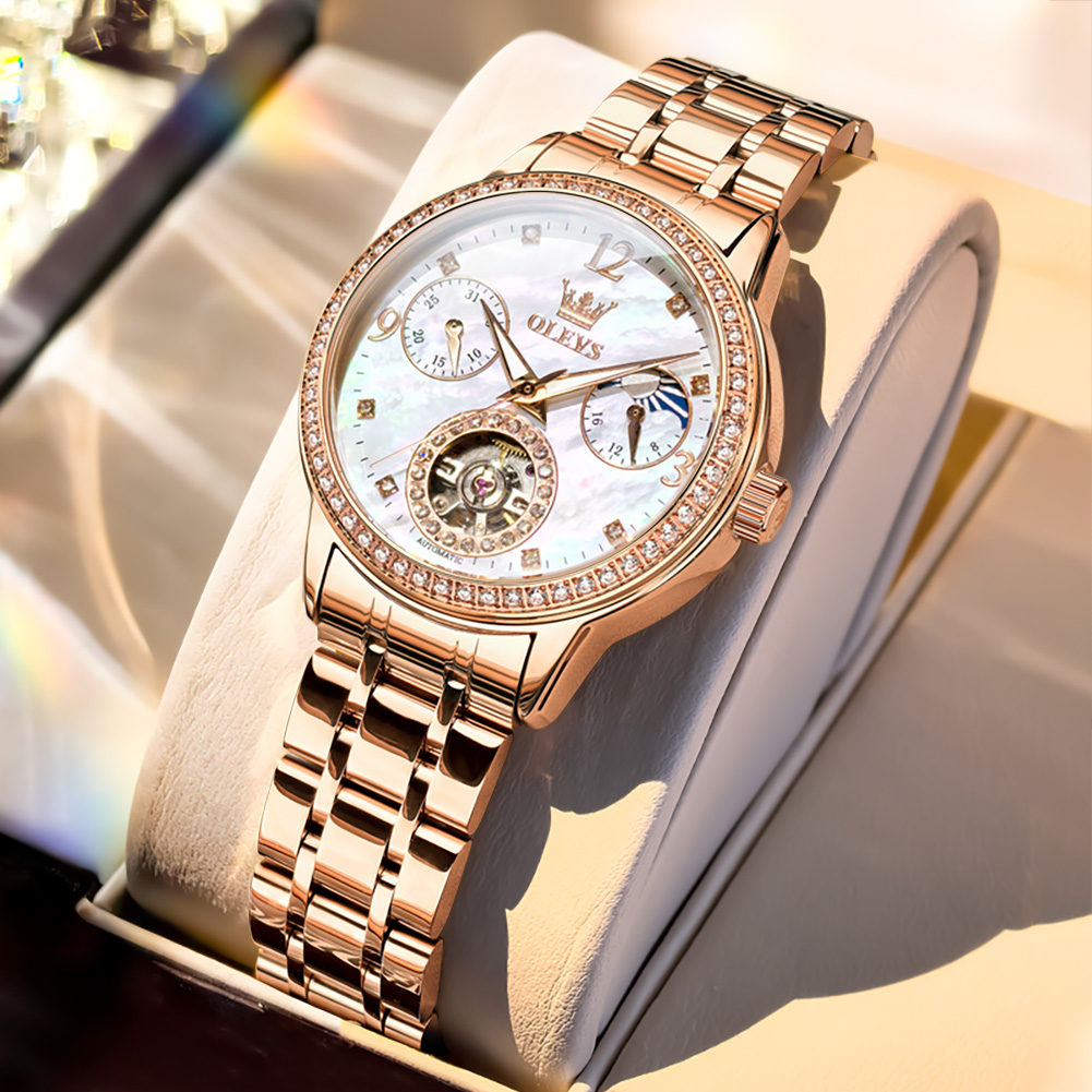 OLEVS Women's Watches Top Bran – обзор и цена Luxury Watch And Bracelet