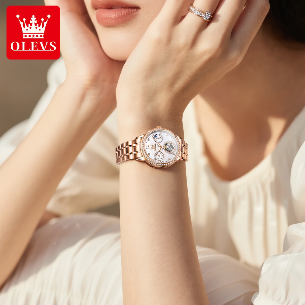 OLEVS Women's Watches Top Bran – обзор и цена Luxury Watch And Bracelet