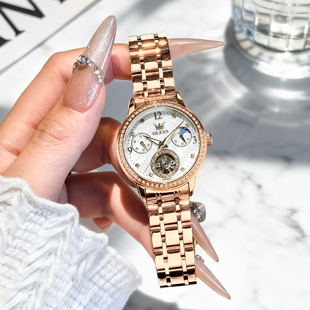 OLEVS Women's Watches Top Bran – обзор и цена Luxury Watch And Bracelet